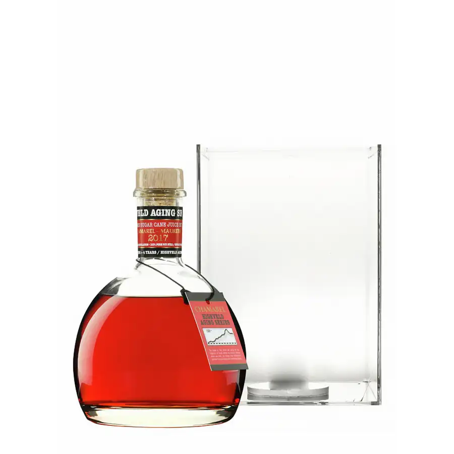 Bottle of Chamarel Sherry Cask Highveld Aging Series 2014