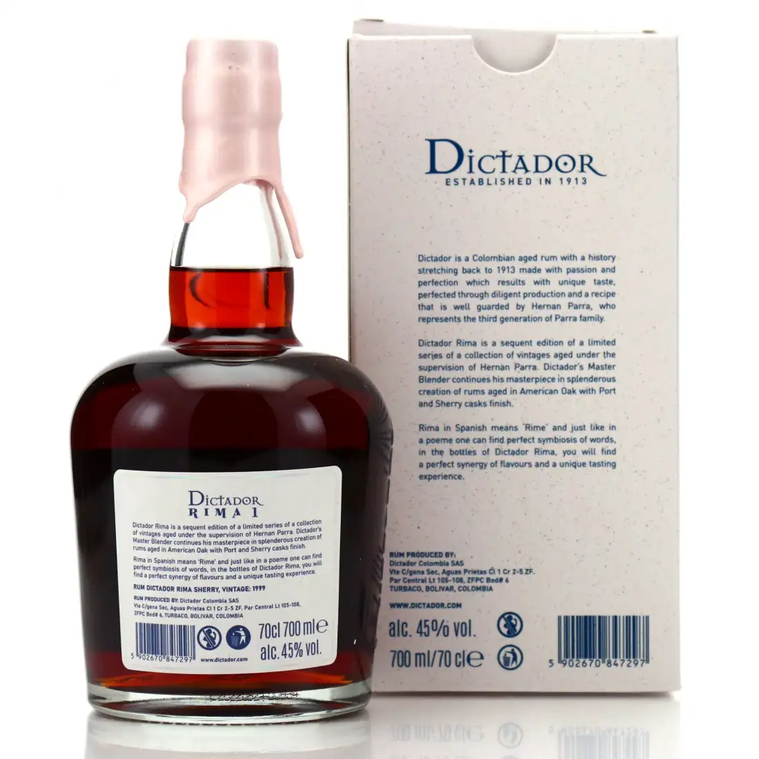 Image haute résolution de Dictador Rima 1 1999