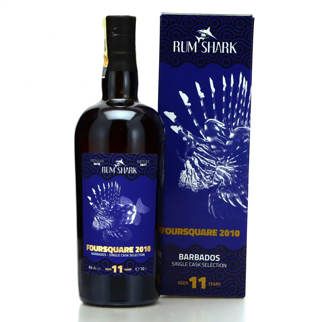 Bottle of Rum Shark Foursquare 2010