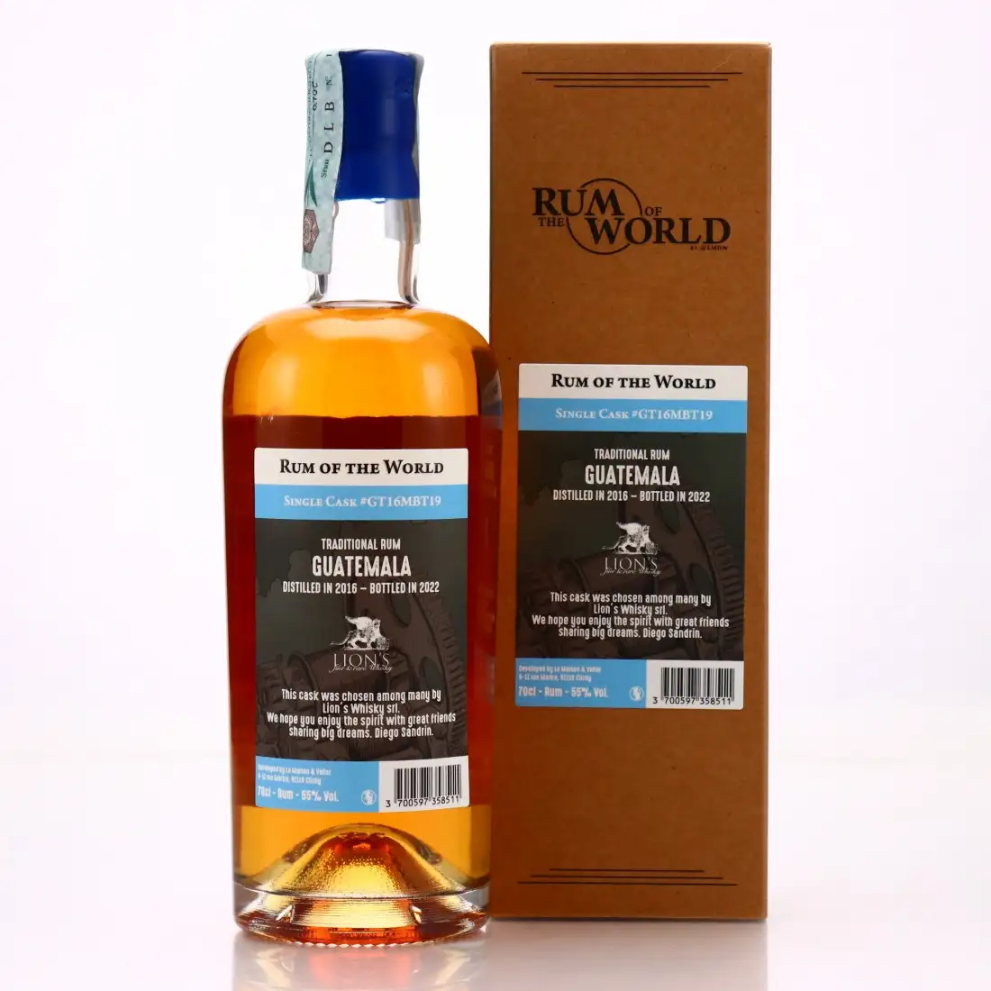 Image haute résolution de Fine Spirits Rum of the World Lion's Fine & Rare Whisky 2016