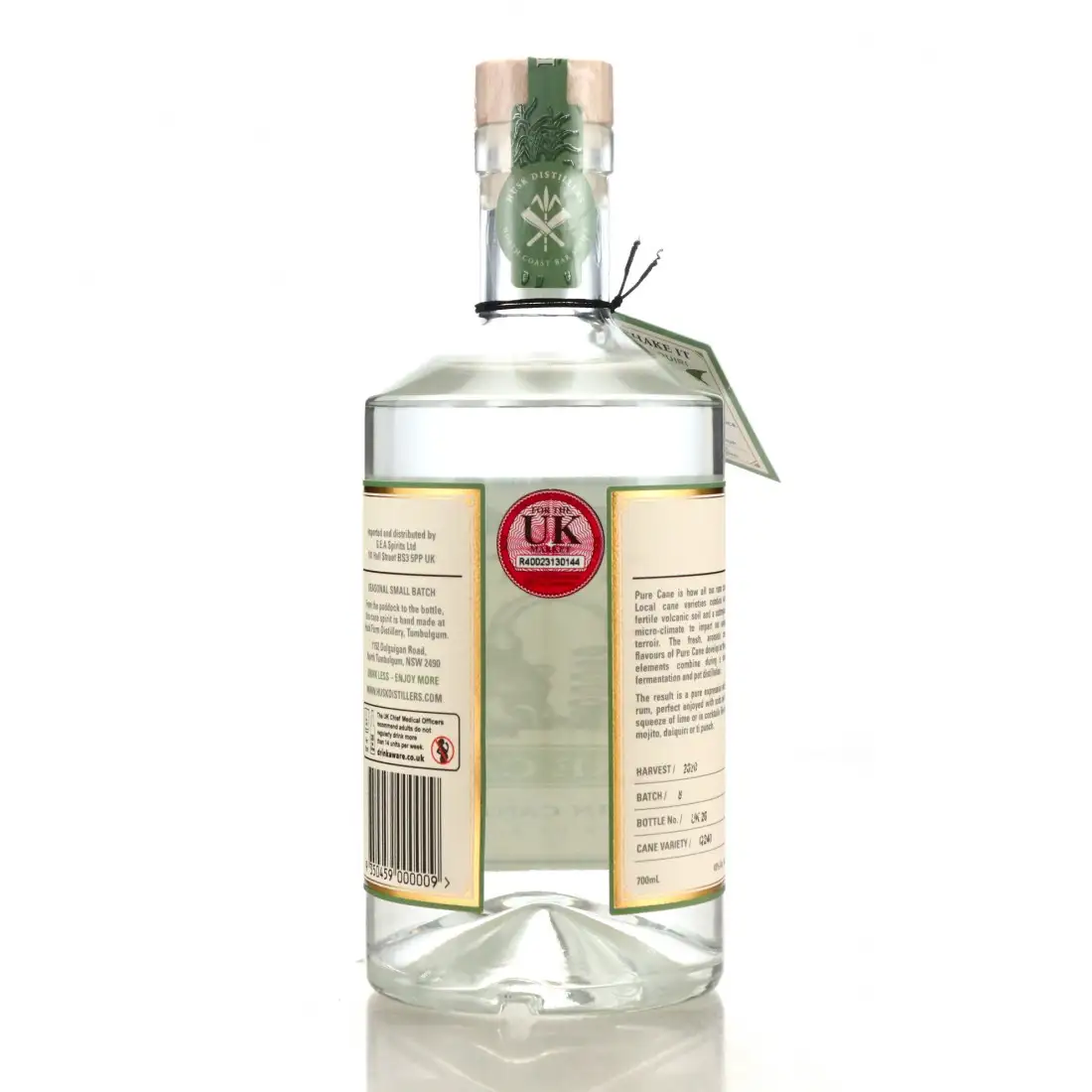 Image haute résolution de Husk Distillers Pure Cane 2020