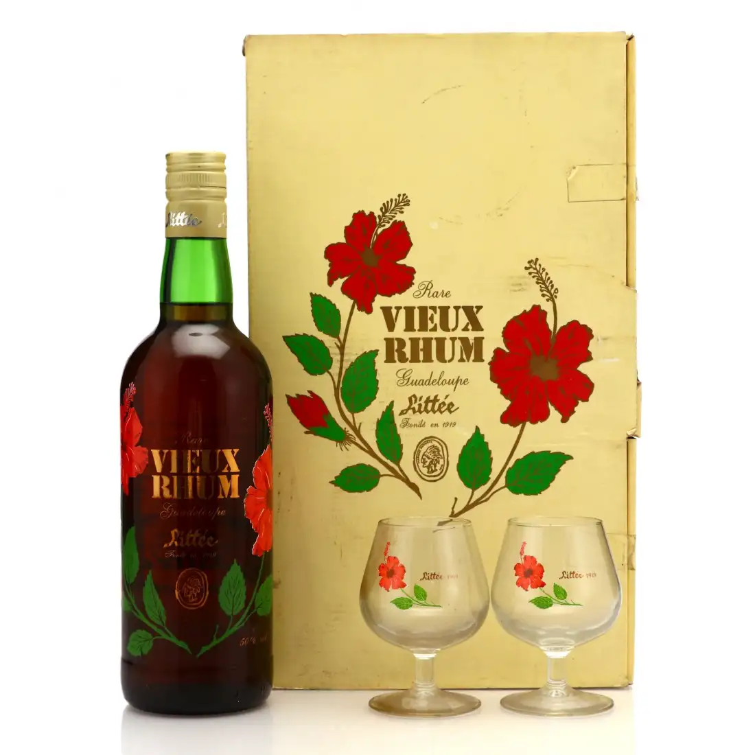 Bottle of Littée Littee Rhum Vieux 65th Anniversary