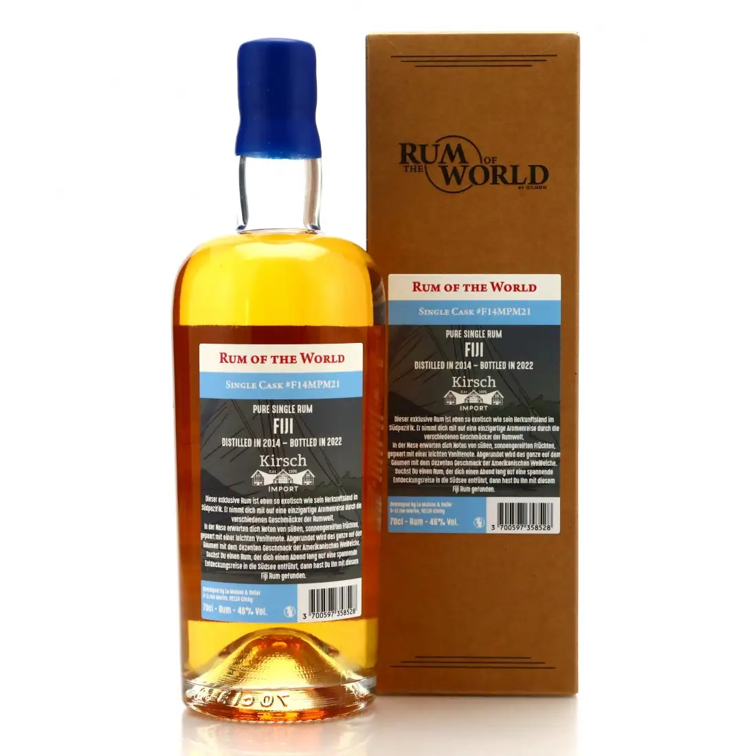 Image haute résolution de Fine Spirits South Pacific Rum of the World Single Cask 2014