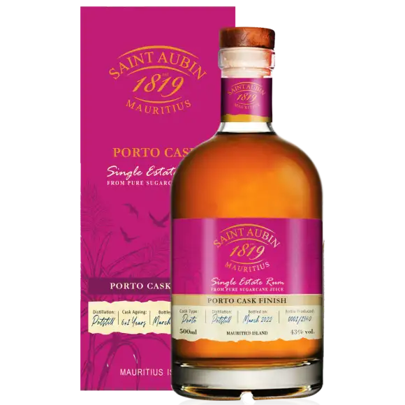 Bottle of Saint Aubin Porto Cask Finish