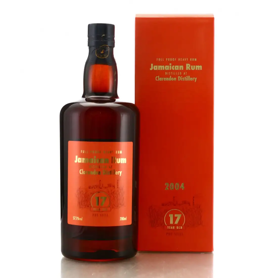 Bottle of Precious Liquors Clarendon Jamaican Rum 2004