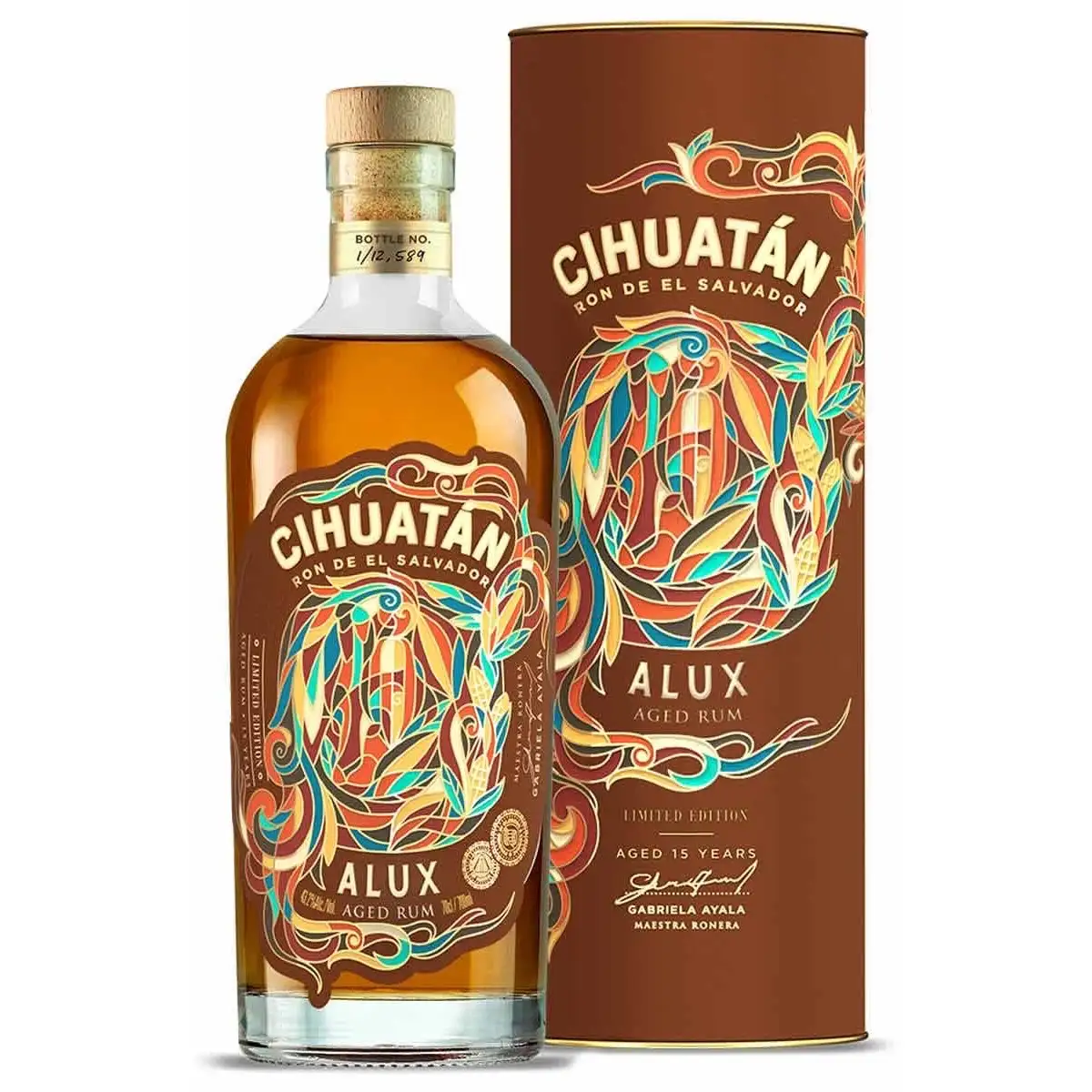 Bottle of Licorera Cihuatán Cihuatán Alux Aged Rum 2007