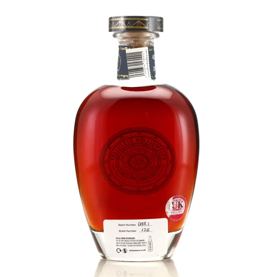Image haute résolution de Rosemullion Distillery Dark Rum