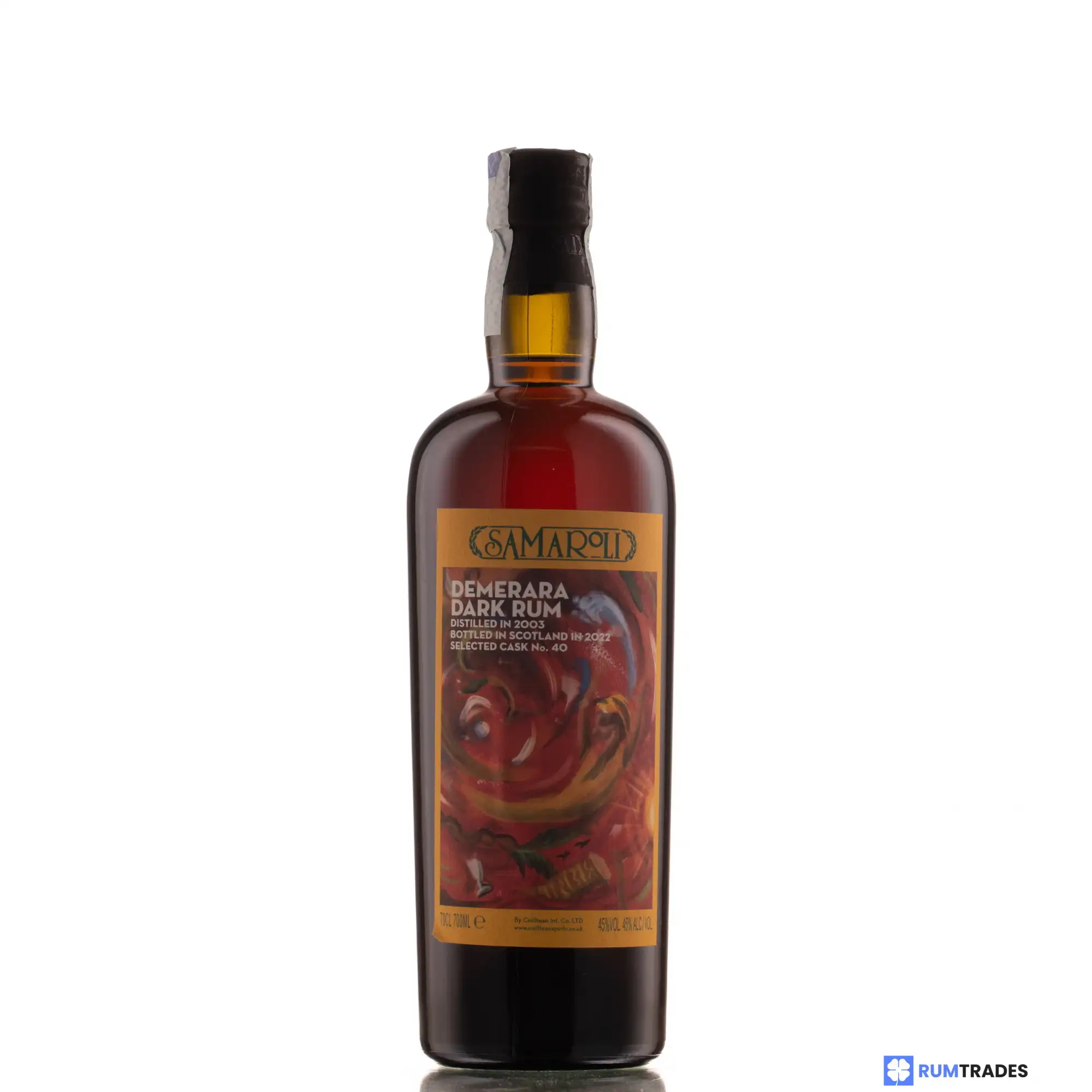 Image haute résolution de Samaroli DDL Demerara Dark Rum 2003
