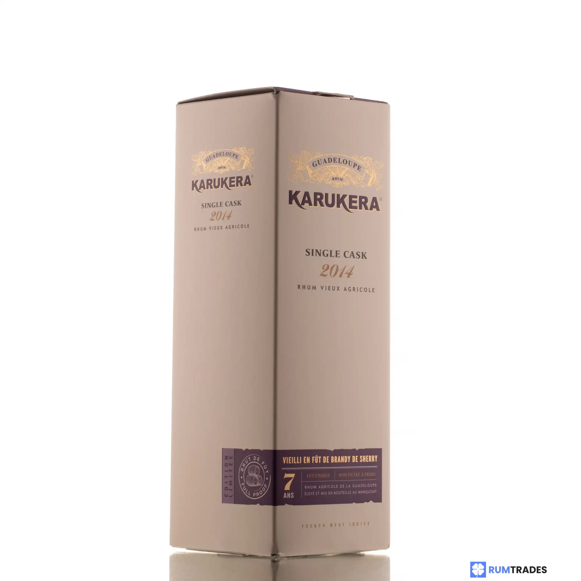 Image haute résolution de Karukera Single Cask (Brandy de Sherry) 2014