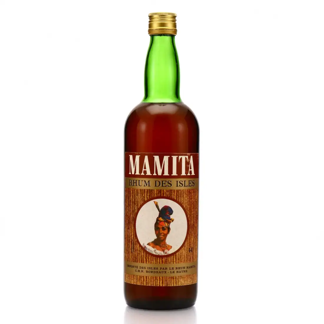 Bottle of C.M.R Mamita Rhum 1970s