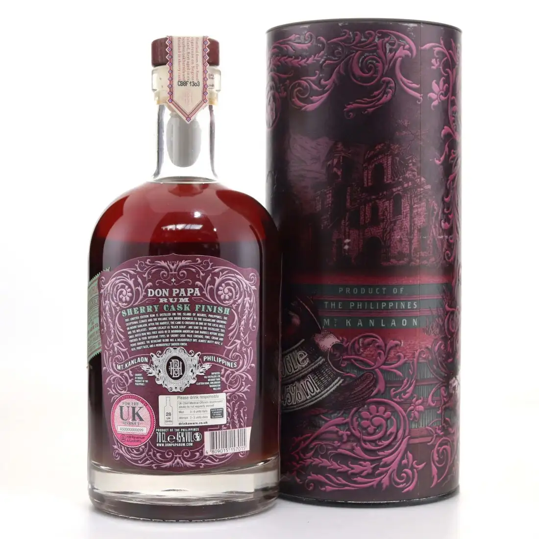 High resolution image of Don Papa Sherry Cask 2012