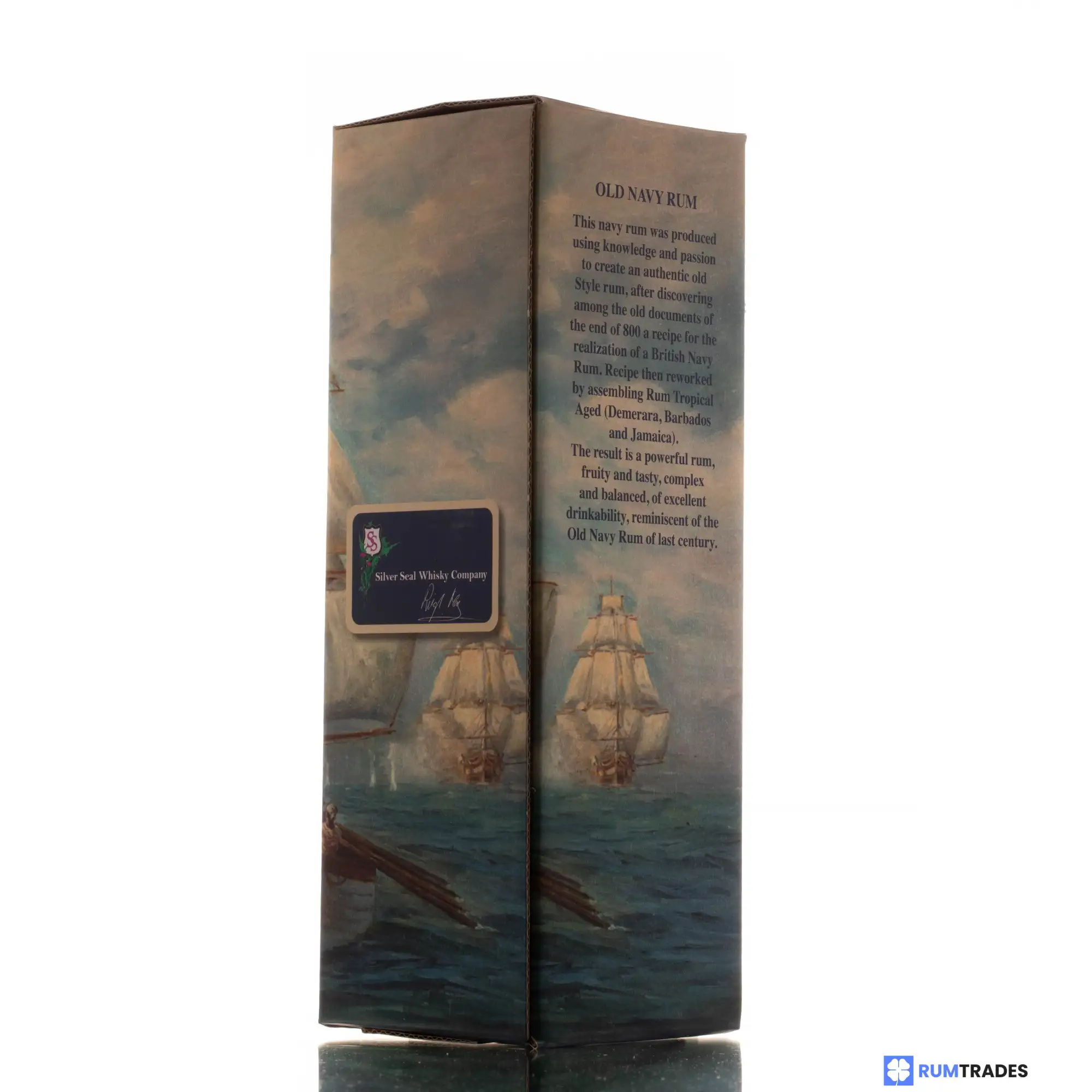 Image haute résolution de Silver Seal Old Navy Rum (Edition 2022)