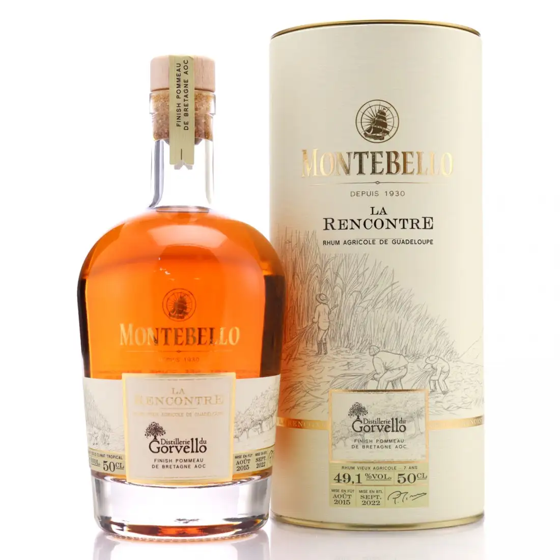 Bottle of Carrere Montebello LA RENCONTRE (Distillerie du Gorvello) 2015