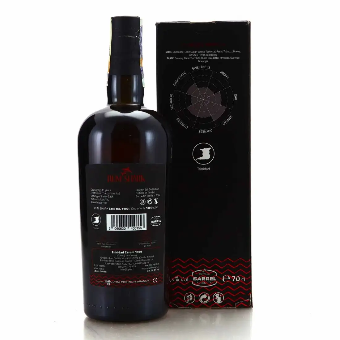 Image haute résolution de Rum Shark Caroni Caroni 1989