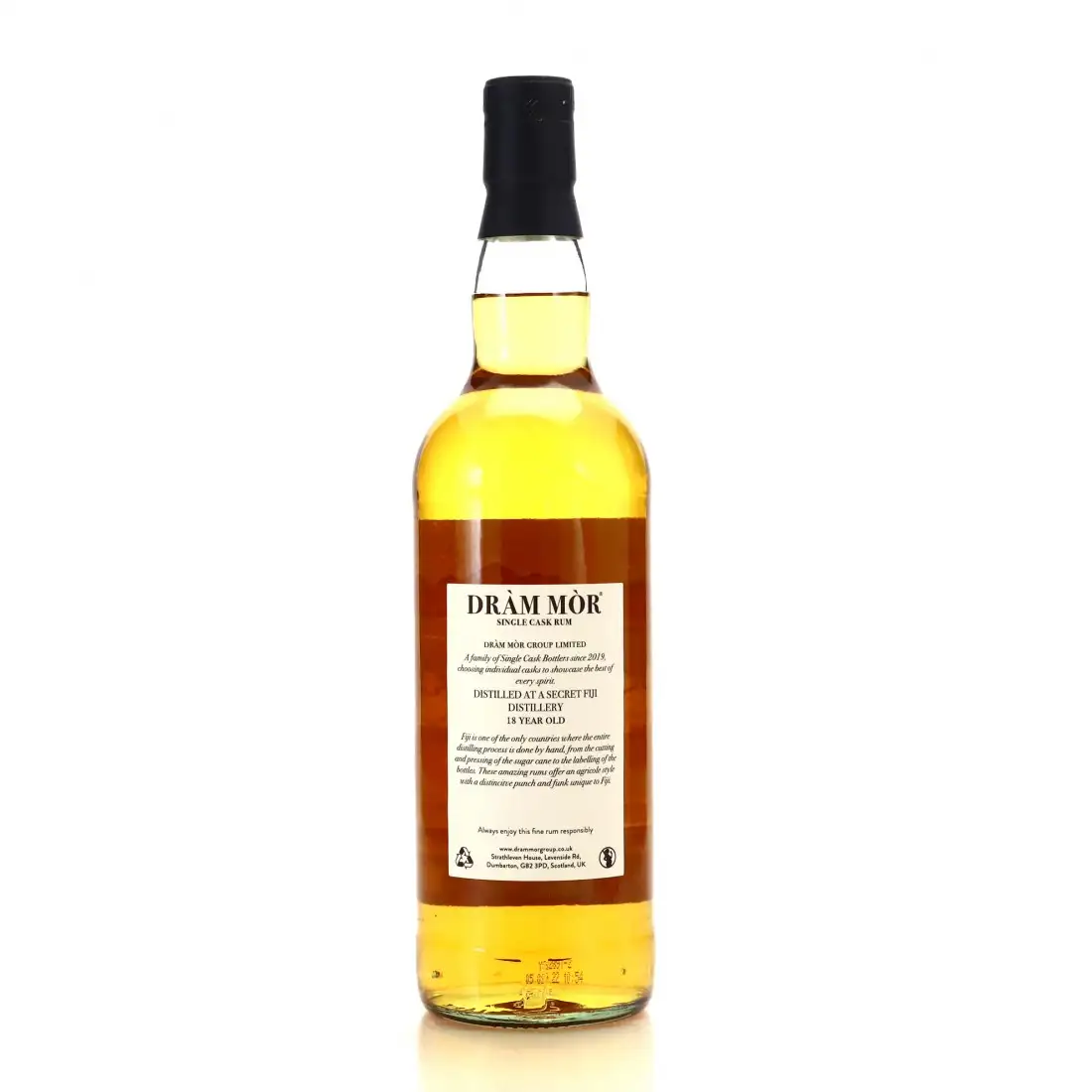 Image haute résolution de Dràm Mòr South Pacific Single Cask Rum 2004