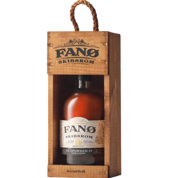 Bottle of Fanoe Skibsrom Gunpowder 57 2019