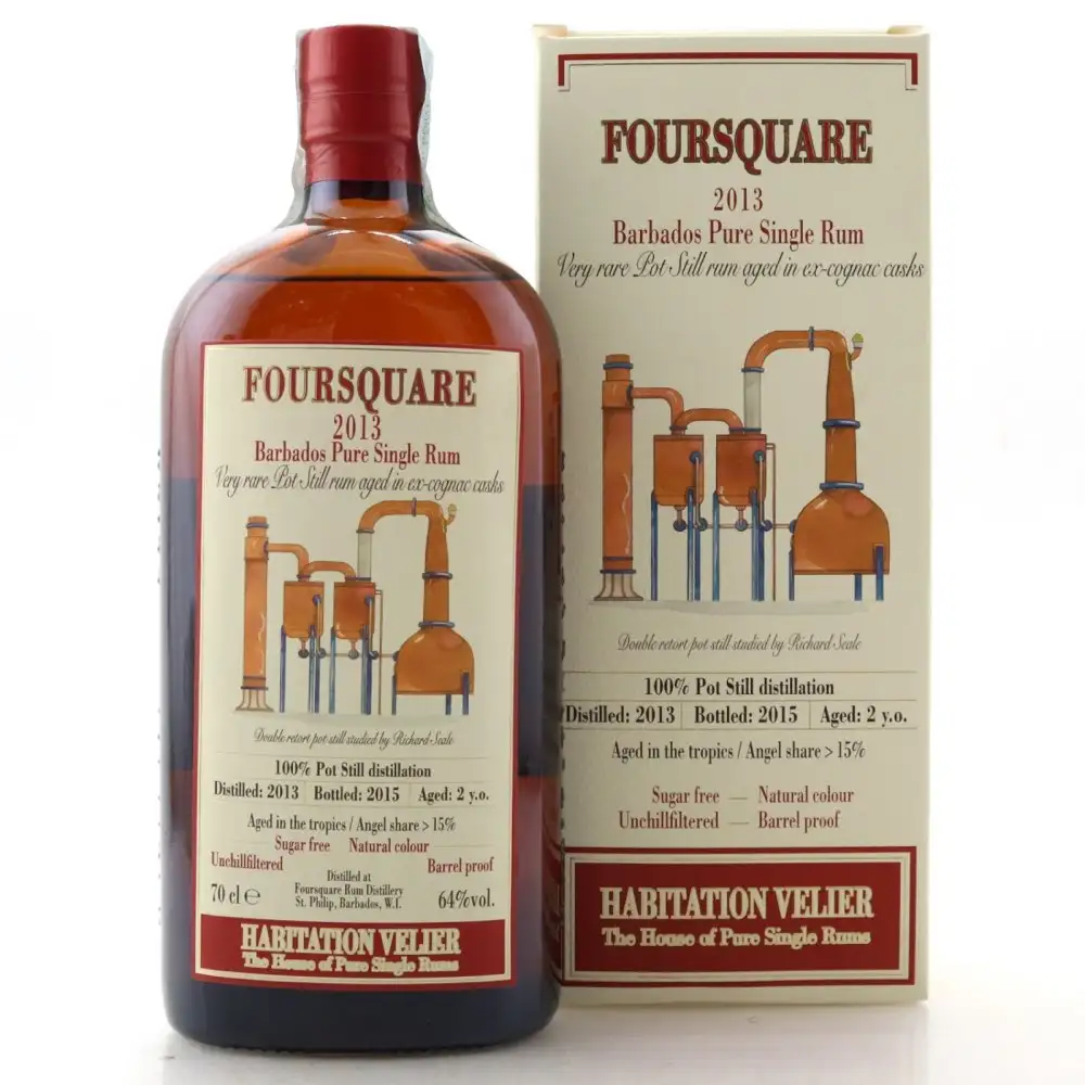 Bottle of Habitation Velier Foursquare Barbados 2013