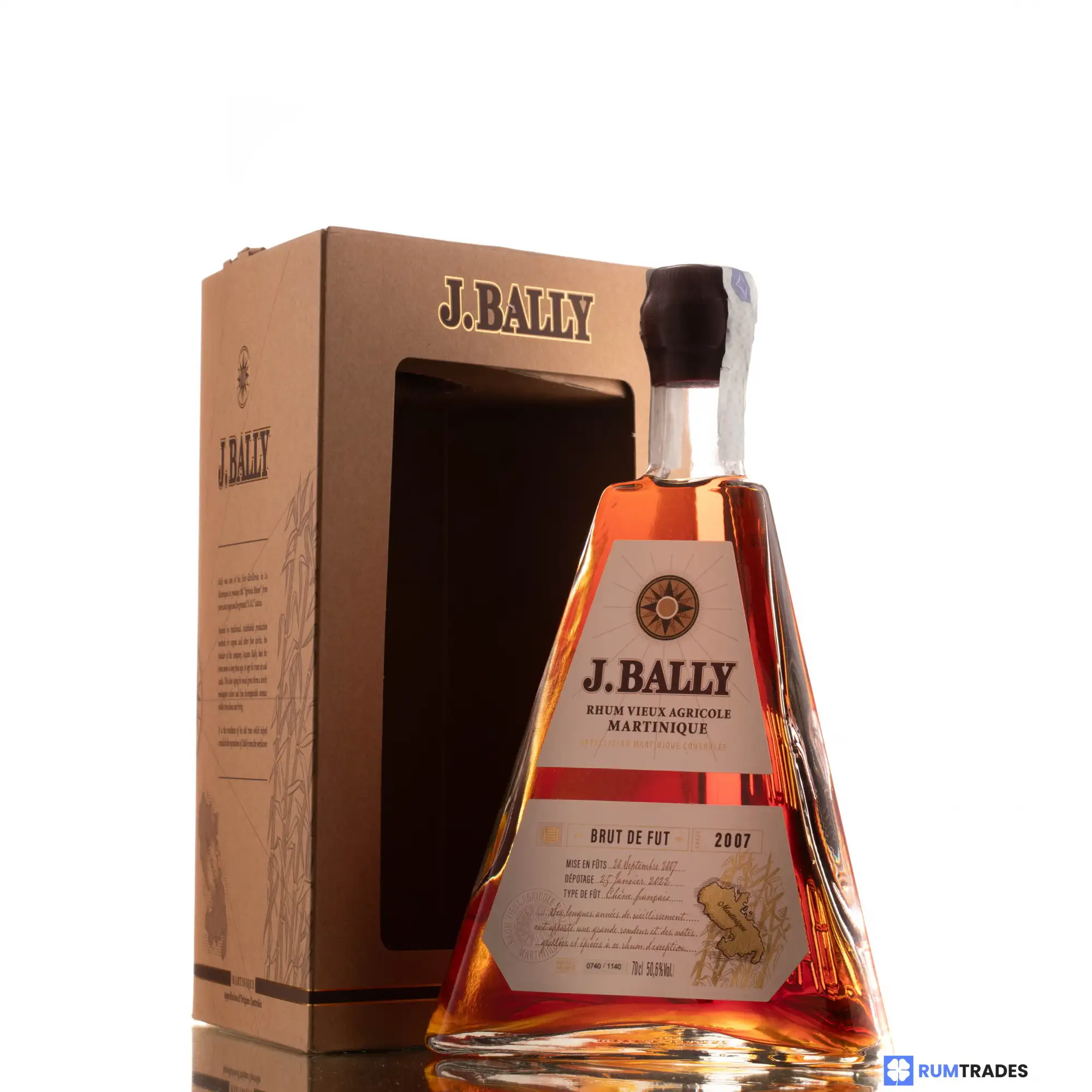 Bottle of J. Bally Brut de fût 2007