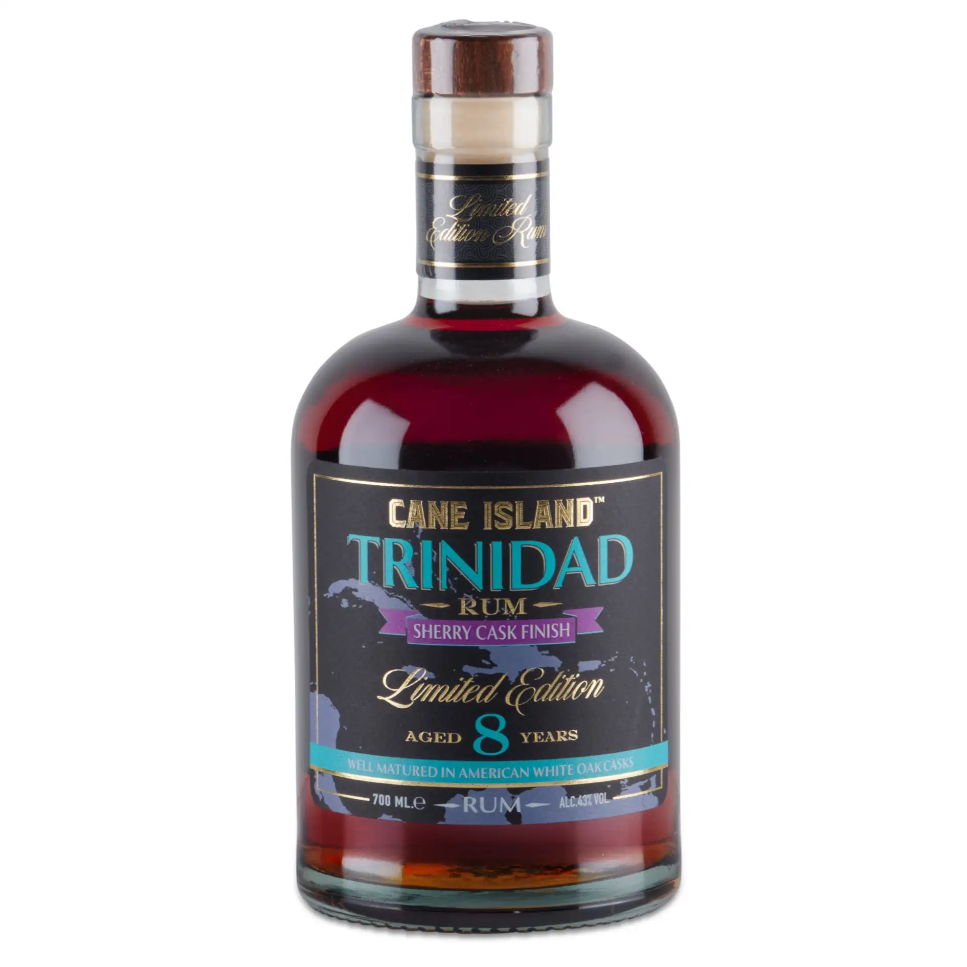 Bottle of Cane Island T.D.L Trinidad (Sherry Cask Finish)