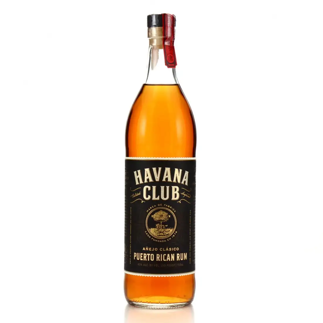 Bottle of Havana Club USA Puerto Rican Rum (Añejo Clasíco)