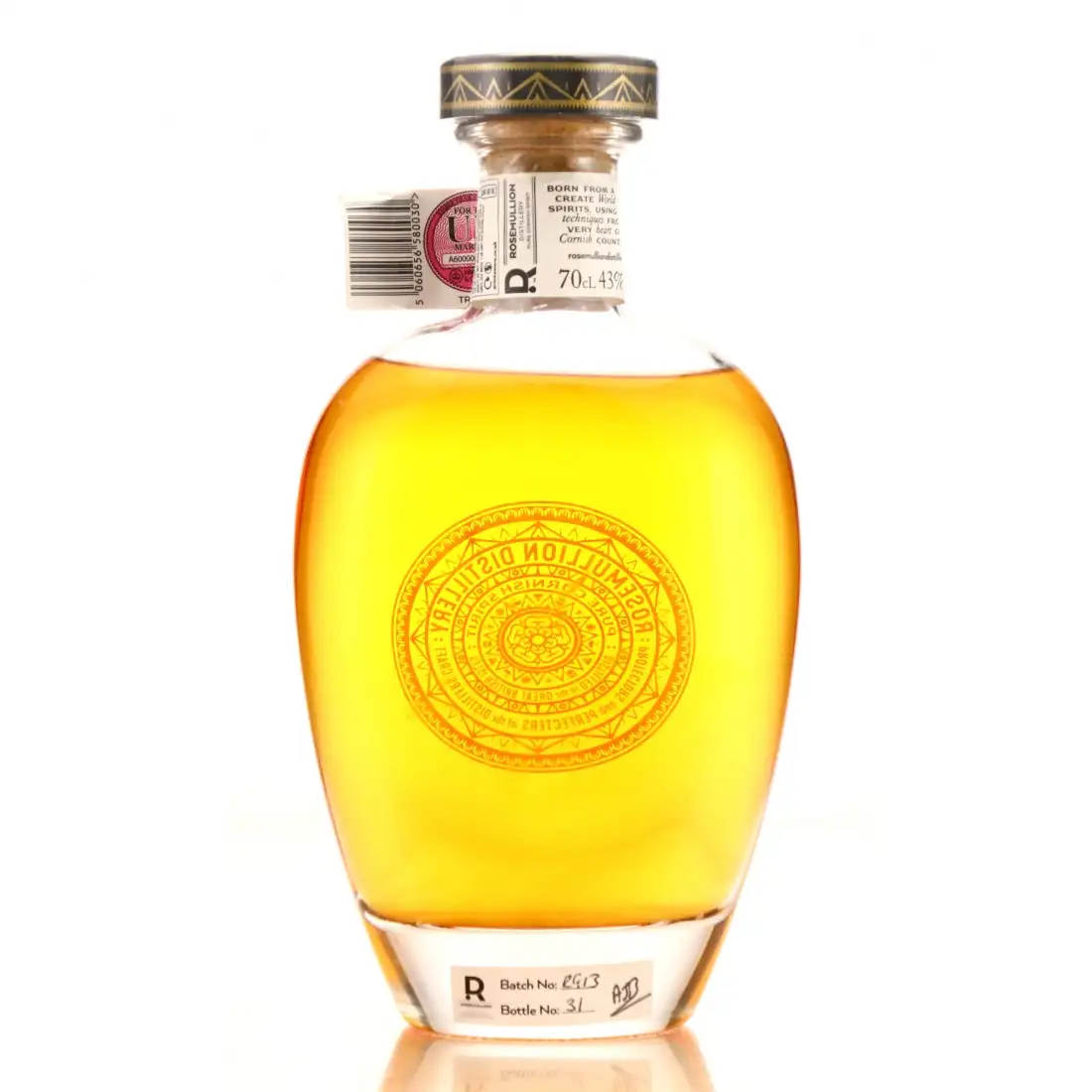 Image haute résolution de Rosemullion Distillery Gold Rum