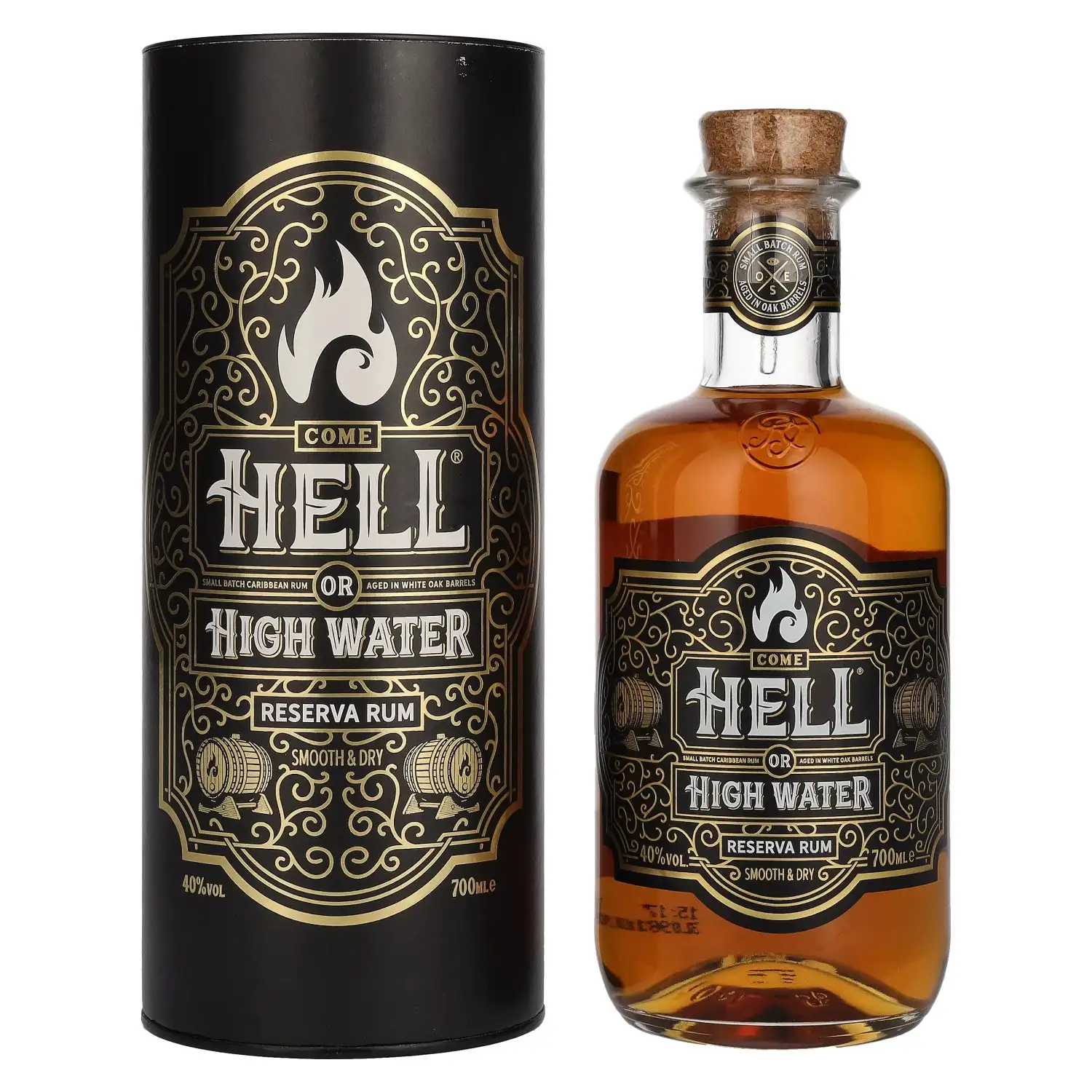 Bottle of Come Hell or High Water Reserva Rum