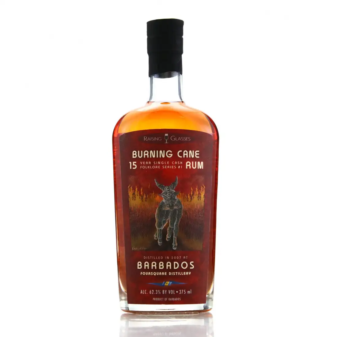Bottle of Raising Glasses Foursquare Burning Cane (Folklore Series #1) 2007