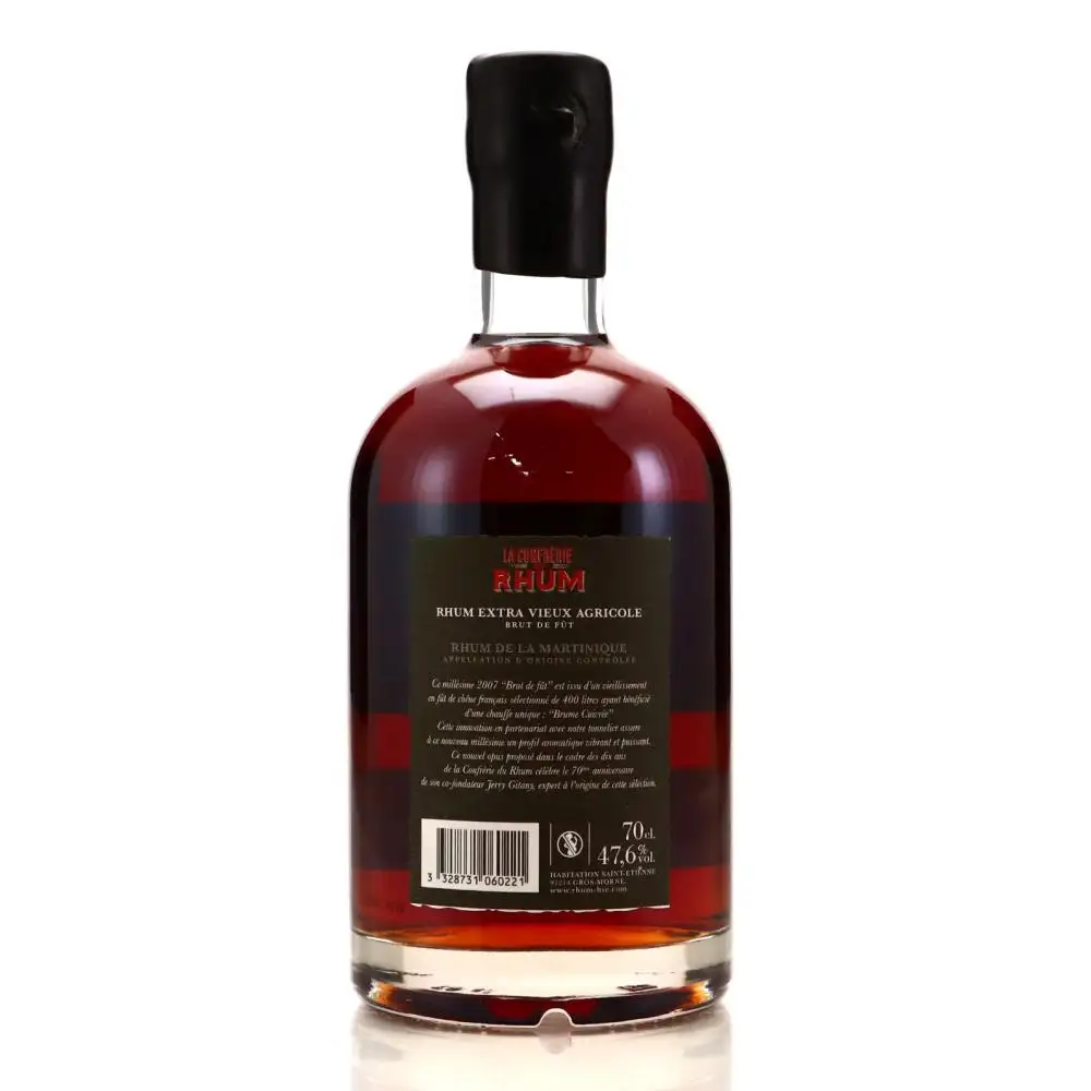 Image haute résolution de La Confrérie du Rhum HSE Rhum Agricole Extra Vieux (La Confrérie du Rhum) 2007