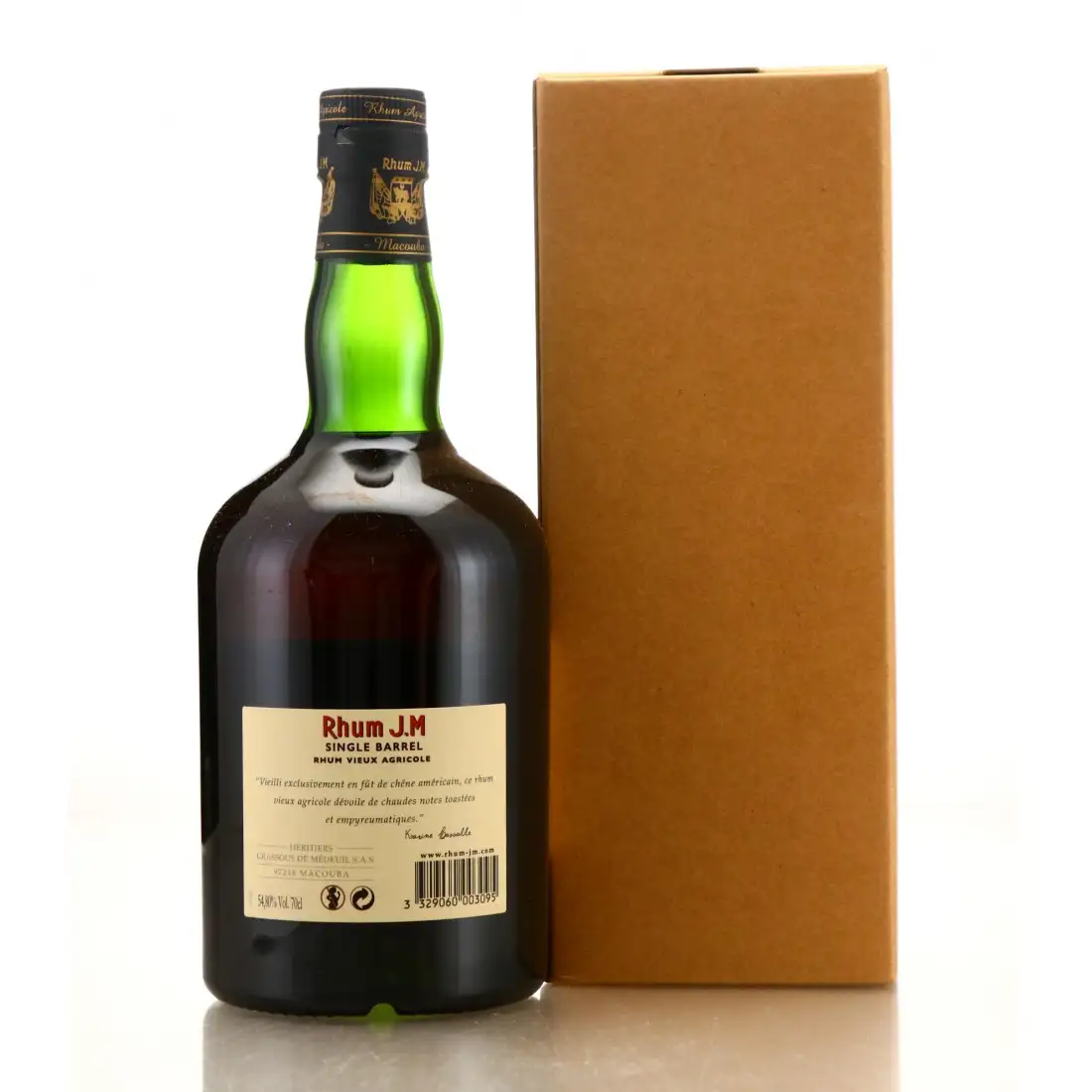 Image haute résolution de Rhum J.M Single Barrel (HNWS) 2014