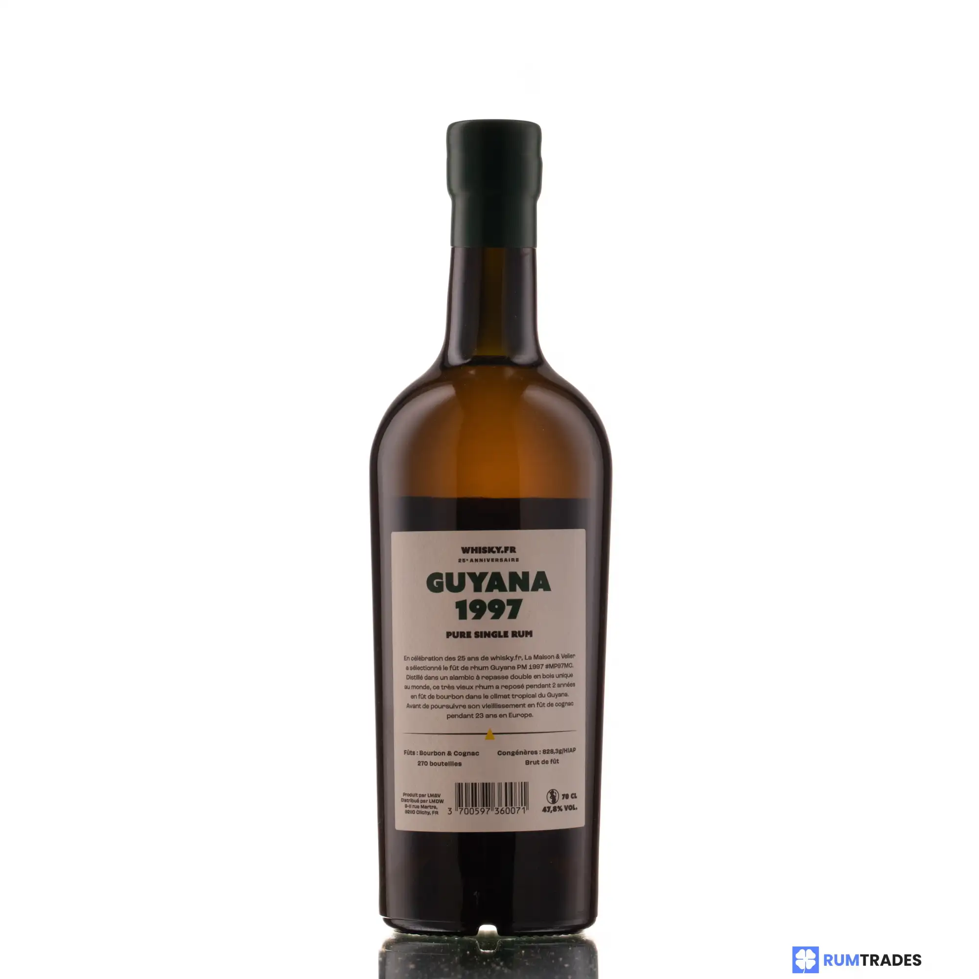 Image haute résolution de LMDW Port Mourant Guyana Flag Series (Whisky.fr 25th Anniversary) 1997