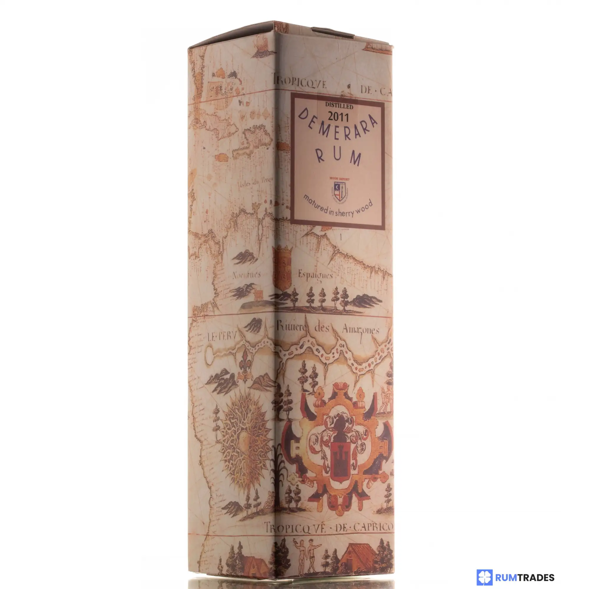 High resolution image of Moon Import Diamond Demerara Rum 2011