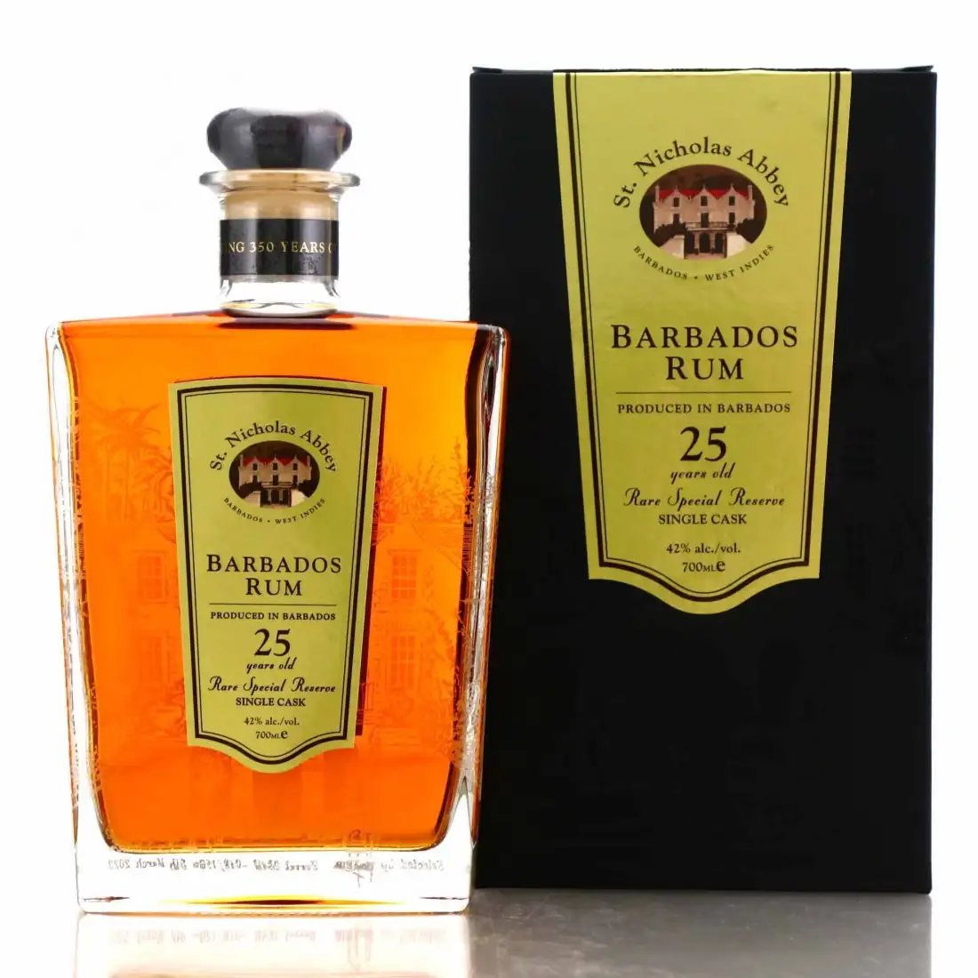 Bottle of St. Nicholas Abbey Foursquare 25 Years old