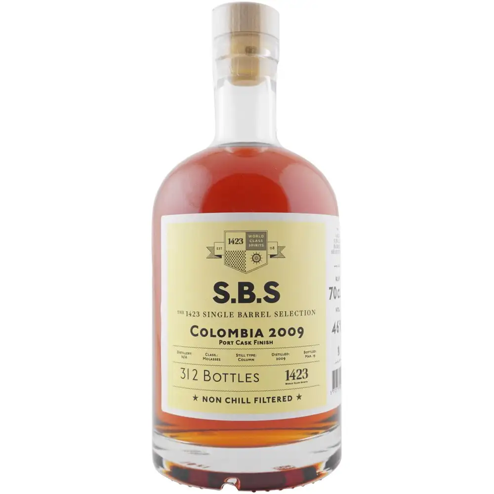 Bottle of S.B.S Colombia 2009