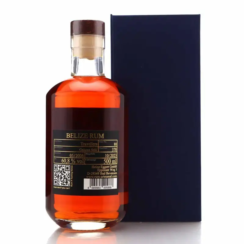 Image haute résolution de Travellers RA Belize Rum 2006