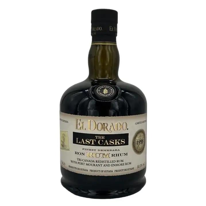 Bottle of El Dorado The Last Casks (Black) 1998