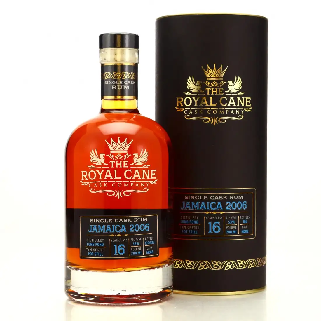 Bottle of Infinity Spirits Long Pond The Royal Cane Cask Company Jamaica 2006