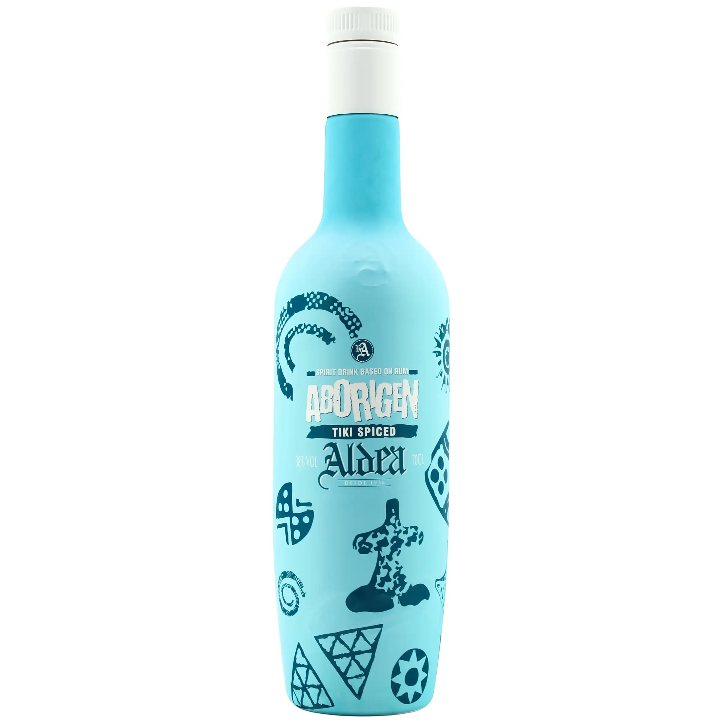 Bottle of Ron Aldea Aborigin Tiki Spiced