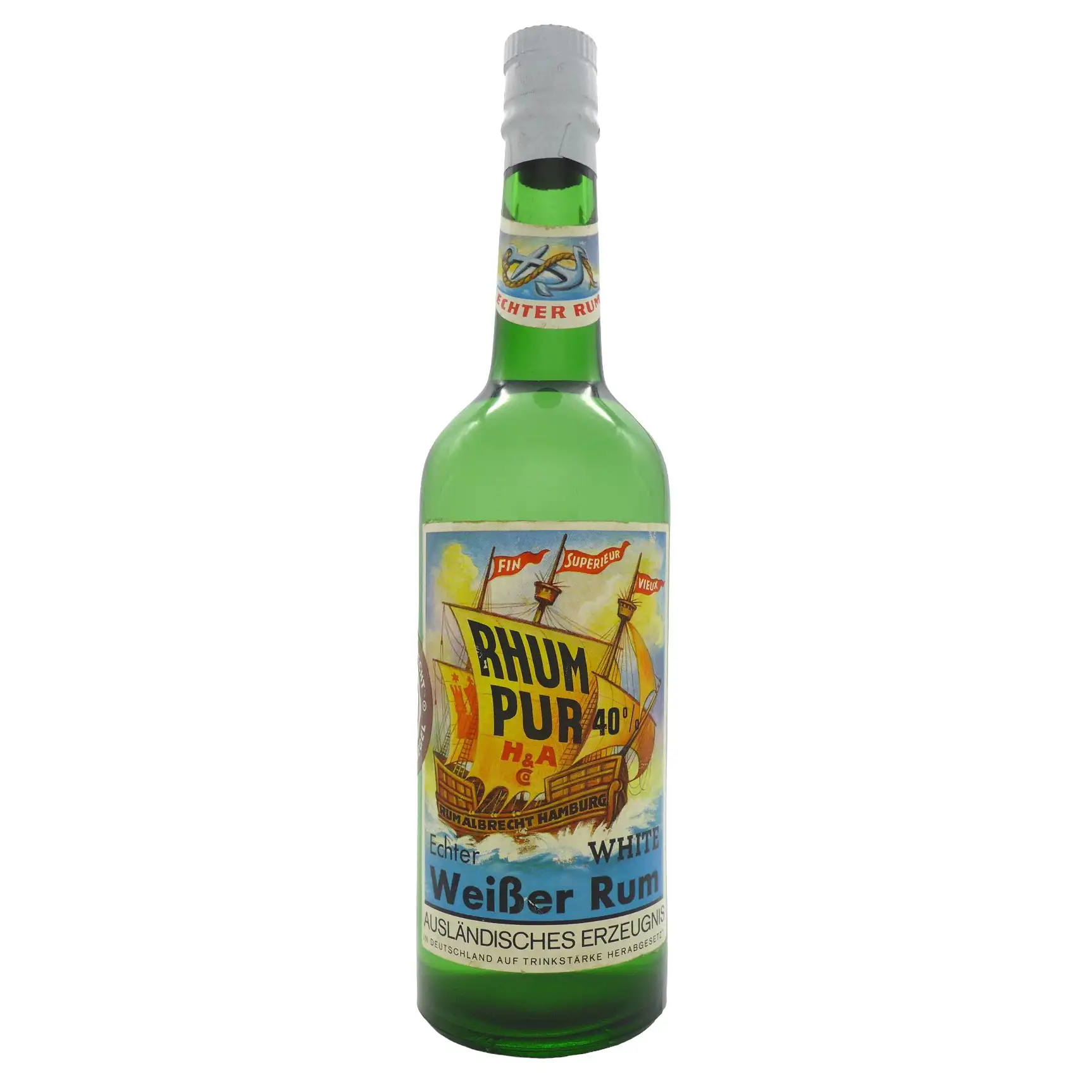 Bottle of Rum Albrecht Rhum Pur White Echter Weißer Rum