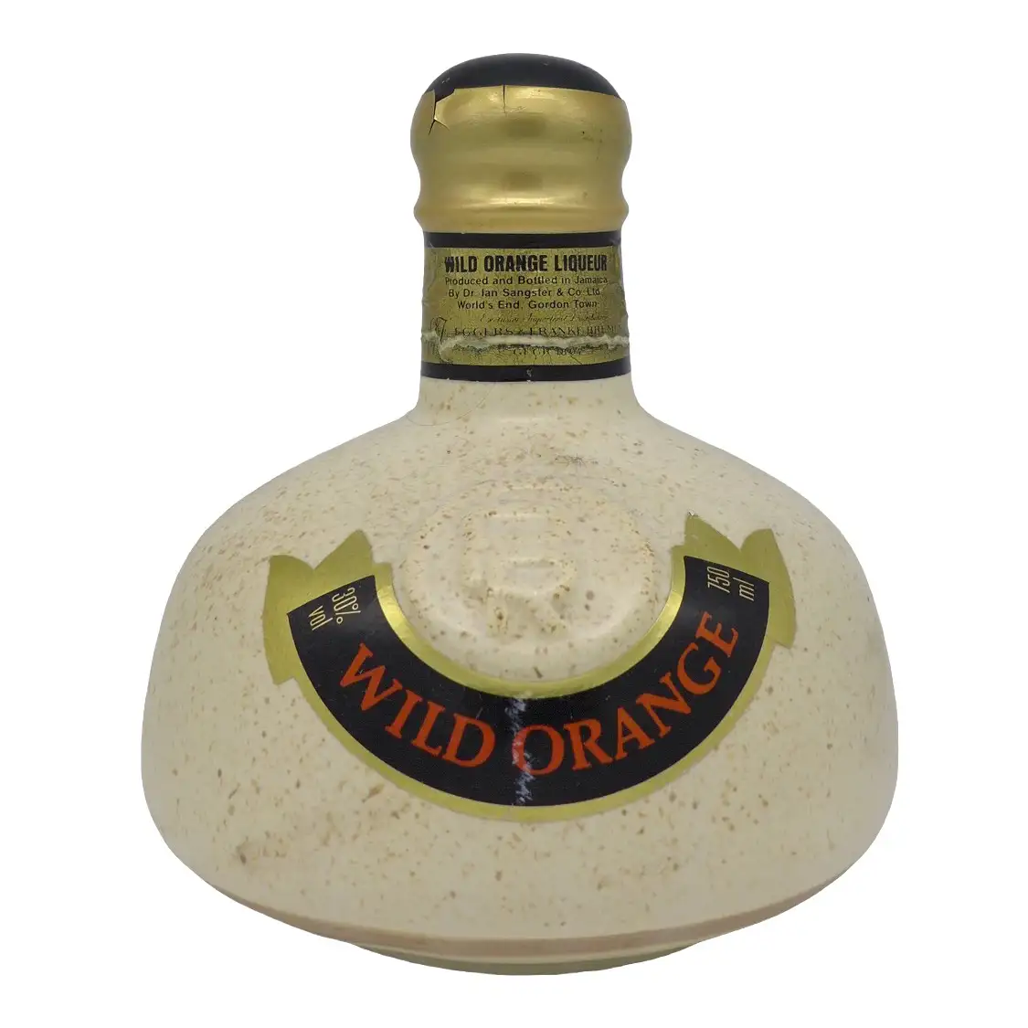 Bottle of Sangster's Sangster's Old Jamaica Liqueur Wild Orange (Port Royal Decanter)