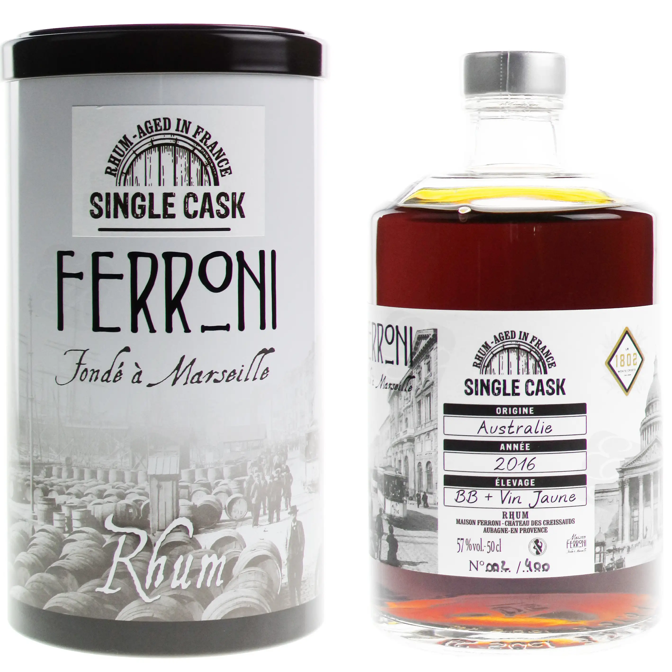 Bottle of Ferroni Beenleigh Australie (Bar 1802) 2016