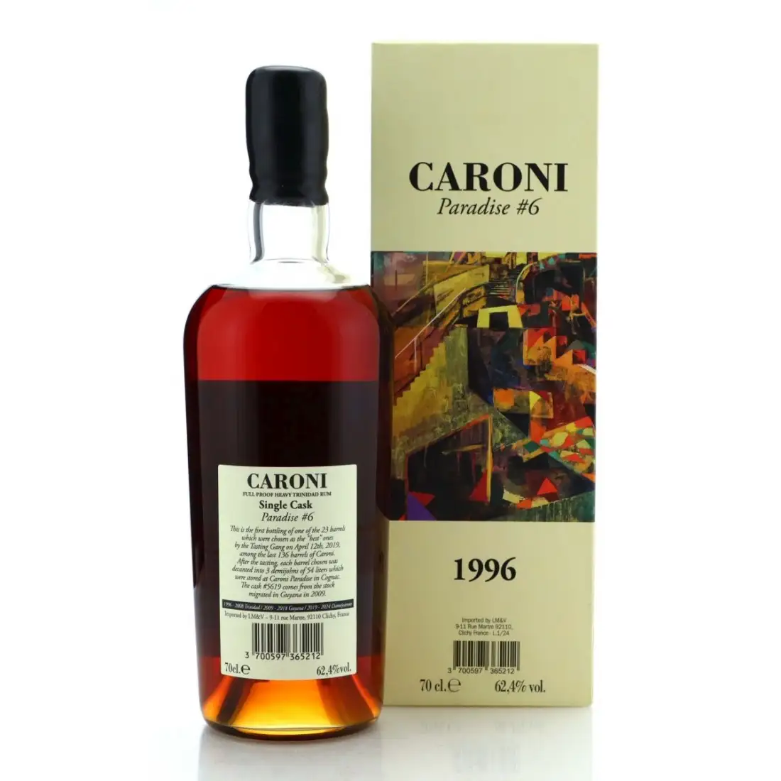 High resolution image of Velier Caroni Paradise #6 (Guyana Stock) Heavy Trinidad Rum 1996