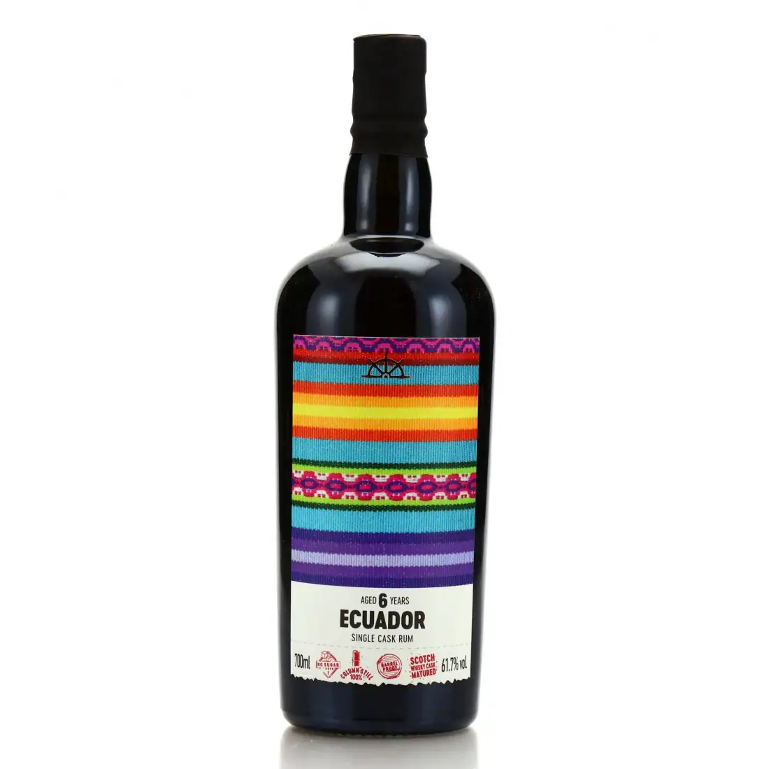 Bottle of Licores Americano Estate Flensburg Rum Company Ecuador