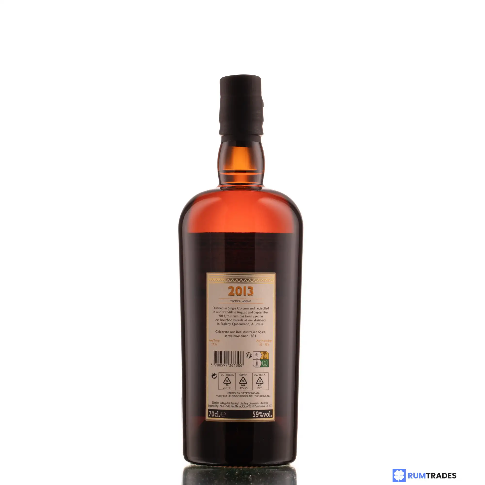 Image haute résolution de Velier Beenleigh Fine Australian Rum 2013