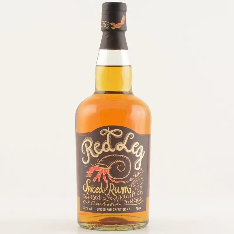 Bottle of Red Leg Spiced Rum