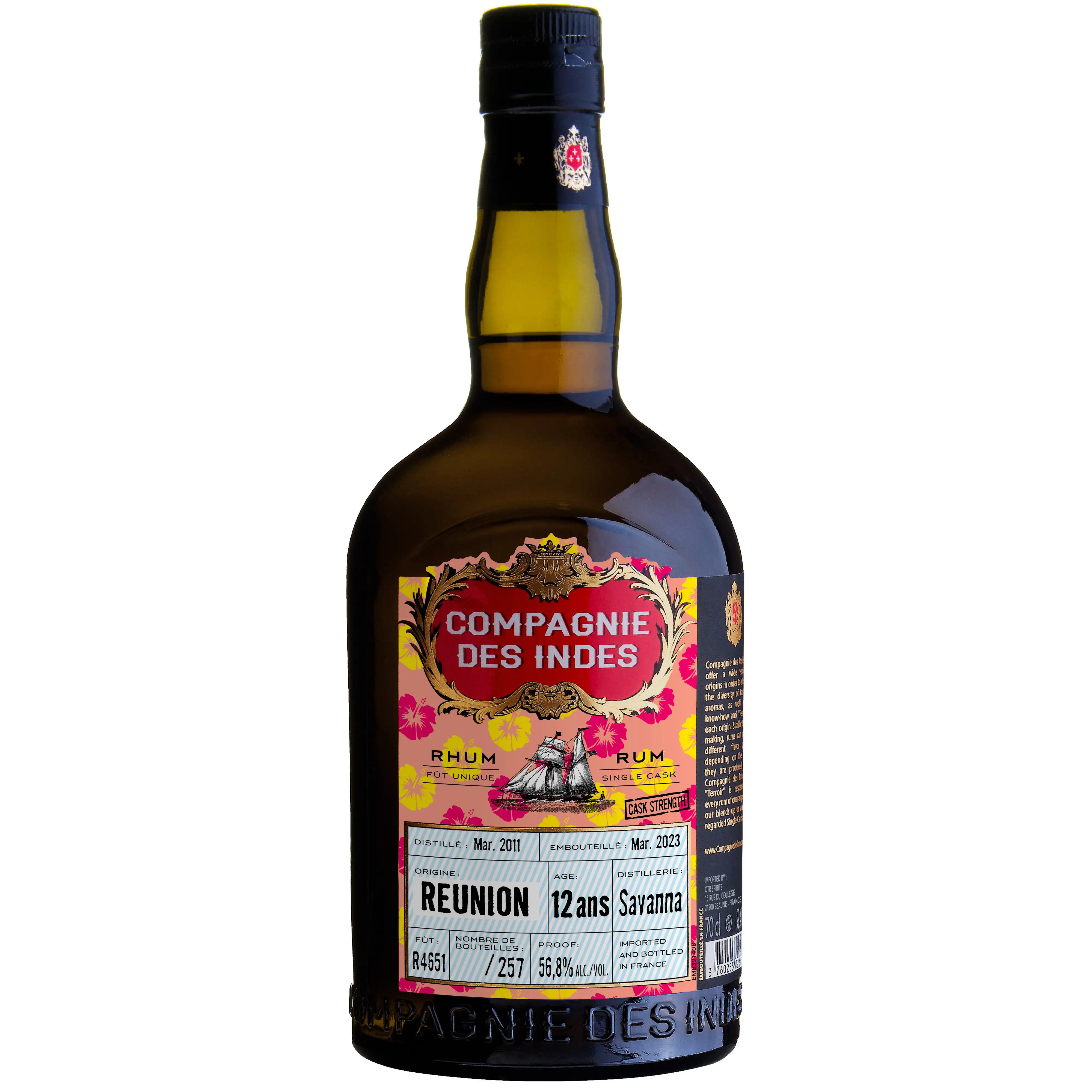 Bottle of CDI Savanna Réunion 2011