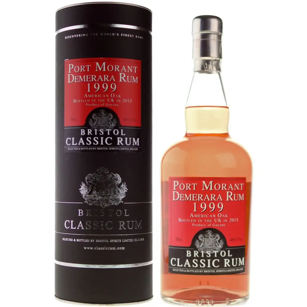 Bottle of Bristol Port Mourant Demerara Rum 1999