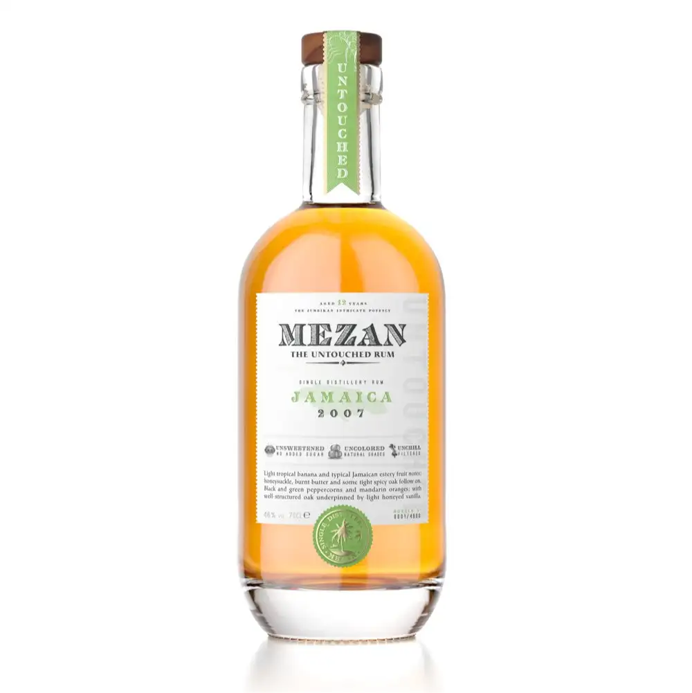 Bottle of Mezan Clarendon Jamaica 2007