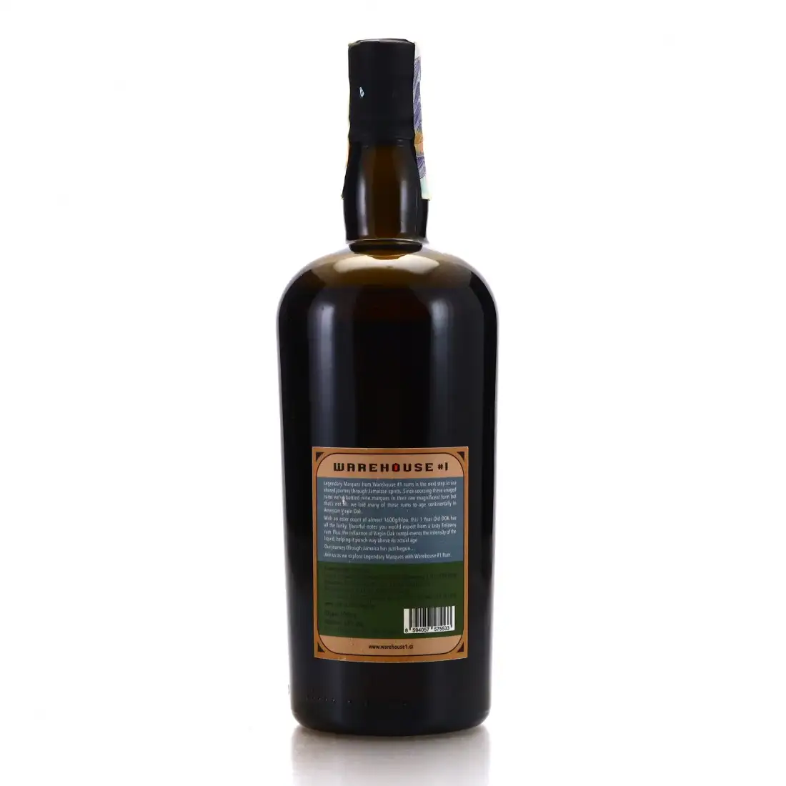 Image haute résolution de Warehouse #1 Hampden Overproof Jamaica Rum Legendary Marques DOK