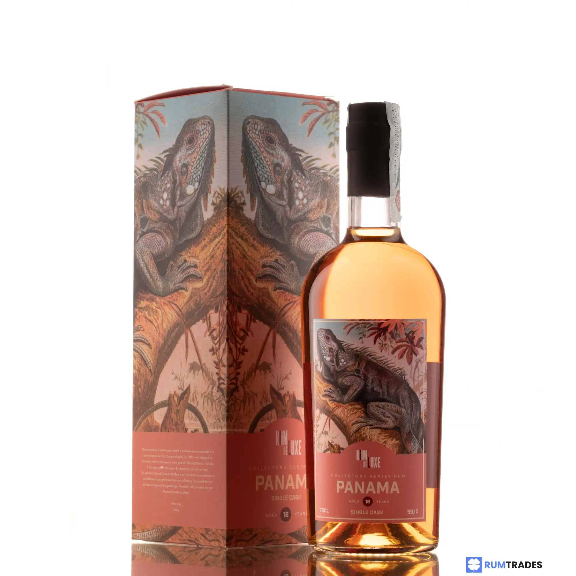 Bottle of Romdeluxe Collectors Series Panama 2006