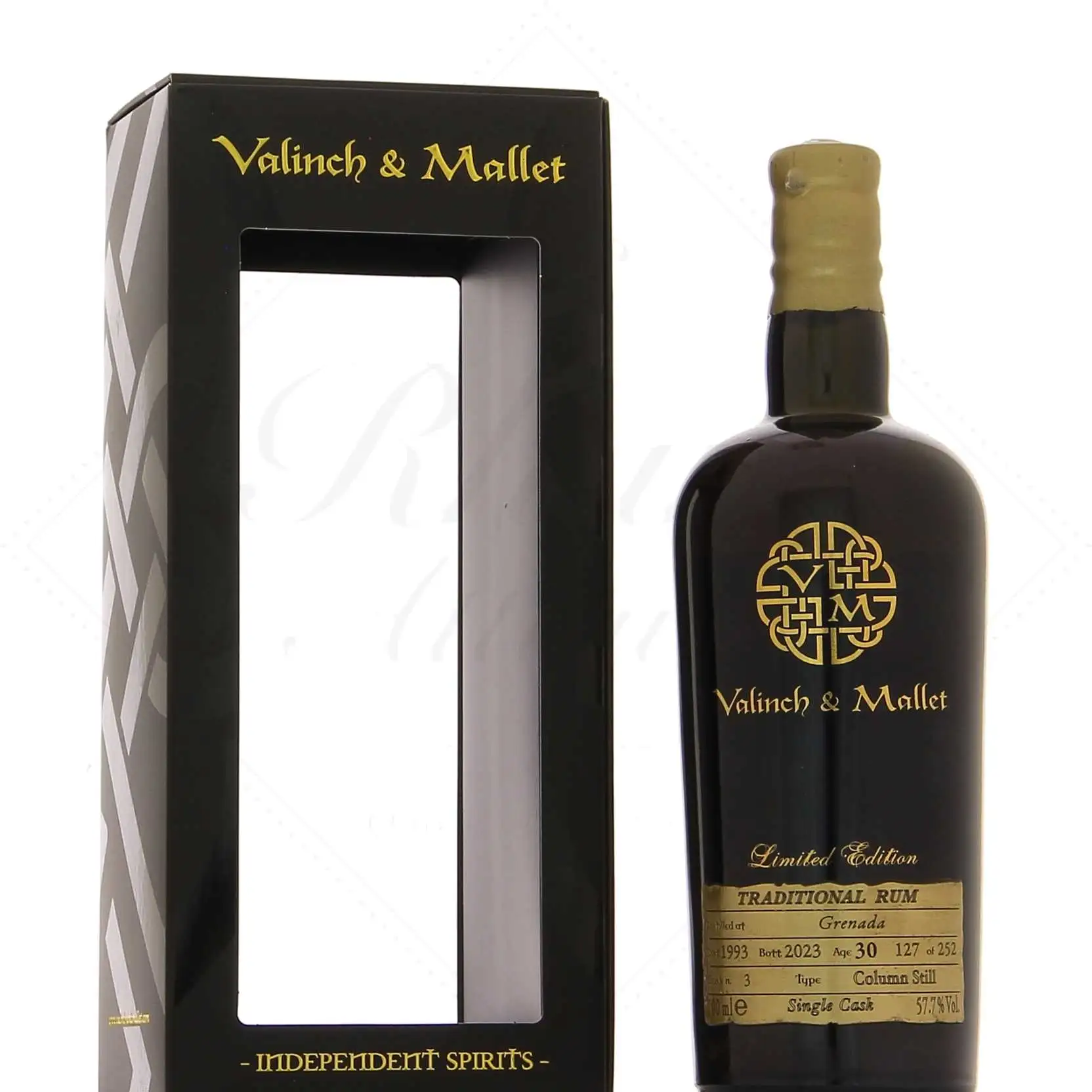 Bottle of Valinch & Mallet The Spirit of Art 1993